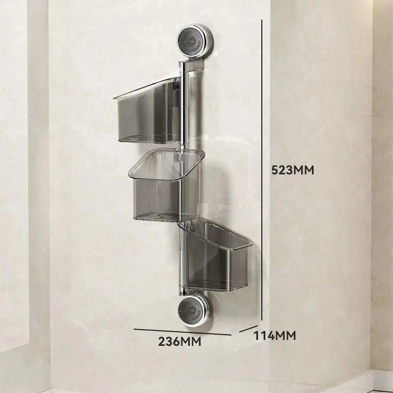 Purchasey™ 180° Suction Cup Storage Rack Purchasey™