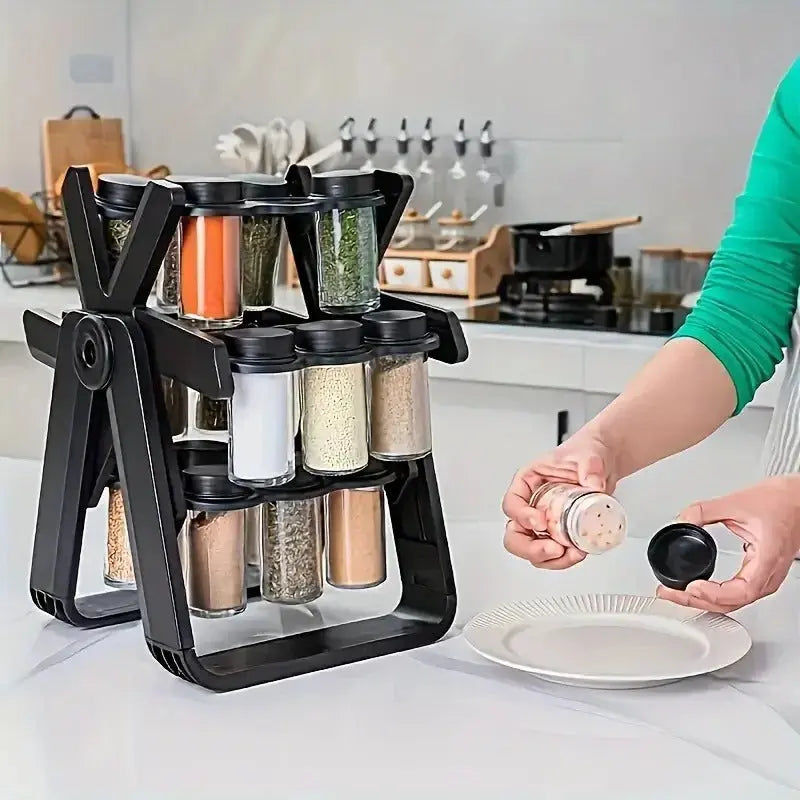 Purchasey™ Rotating Multi-Layer Spice Storage Organizer Purchasey™