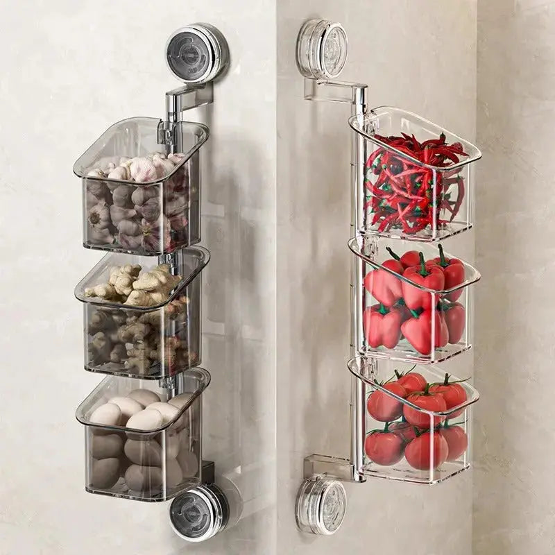 Purchasey™ 180° Suction Cup Storage Rack Purchasey™