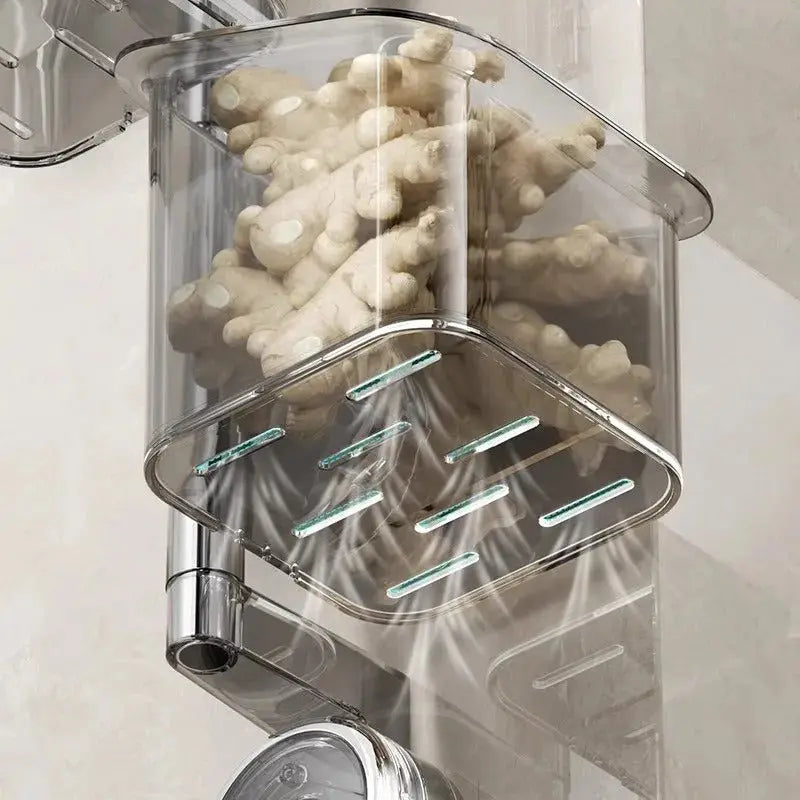 Purchasey™ 180° Suction Cup Storage Rack Purchasey™