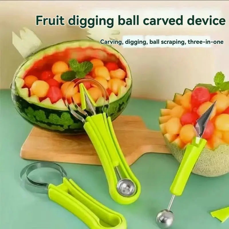 Purchasey™ Stainless Steel Fruit Carving Set Purchasey™
