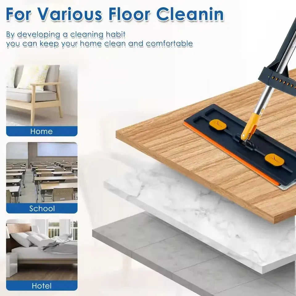 Purchasey™ Wet & Dry Cleaning Flat Mop Purchasey™