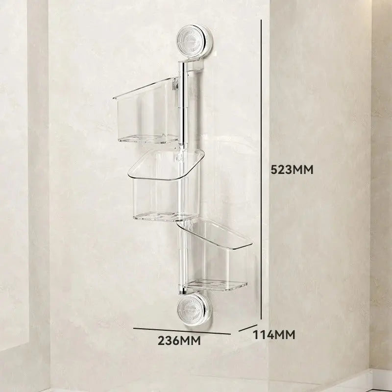 Purchasey™ 180° Suction Cup Storage Rack Purchasey™